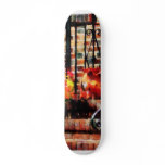 Geraniums and a Pig Skateboard Decks