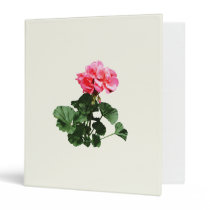 Geraniums Standing Tall binders
