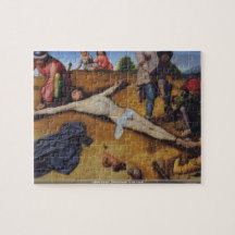 Gerard David - Christ Nailed To the Cross Jigsaw Puzzles