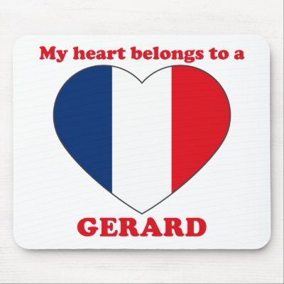 Gerard Mouse Mat by ValentinesDayTshirts