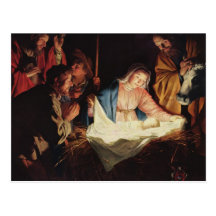 Gerard van Honthorst Nativity Postcards