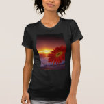 Gerber Daisy and sunset T Shirts