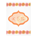 Gerber Daisy & Bicycle for Two invitations