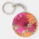 Gerber Daisy Keychain