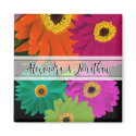 Gerber Daisy Wedding Stickers or Customize magnets by samack Gerber Daisy Wedding Stickers or Customize magnets