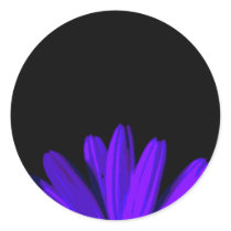 Gerbera at night 2 stickers