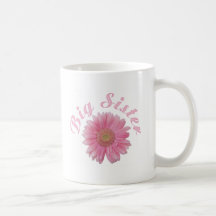 Gerbera Big Sister Mugs