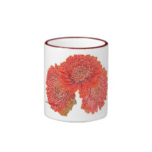 Gerbera daisies customizable coffee mug