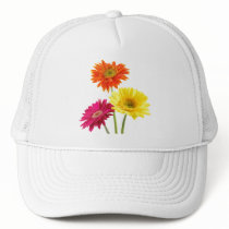 Gerbera Daisies Trucker Hats