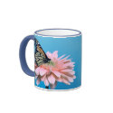 Gerbera Daisy and Butterfly mugs