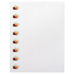 Gerbera Daisy And Two Roses Letterhead Template