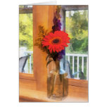 Gerbera Daisy by Kitchen Window Card