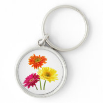 Gerbera Daisy Delight Key Chain