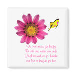 Gerbera Daisy Fridge Magnet