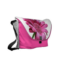Gerbera Daisy Messenger Bag