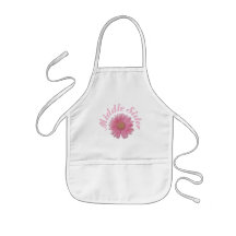 Gerbera Daisy Middle Sister Apron