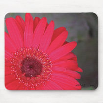 Gerbera Daisy Mousepad by angelspiritme Gerbera Daisy Mousepad