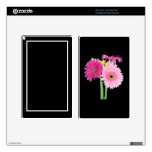 Gerbera Daisy Piink Flowers Kindle Fire Skin