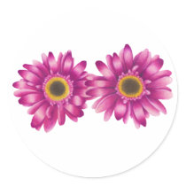 Gerbera Daisy Sticker stickers