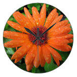 Gerbera Daisy Wall Clock wall clocks