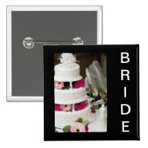 Gerbera Daisy Wedding Cake Pins