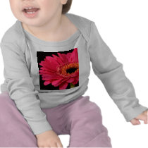 Gerbera in pink t-shirts