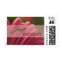 Gerbera June Wedding stamps