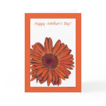 Gerbera Mother's Day Card