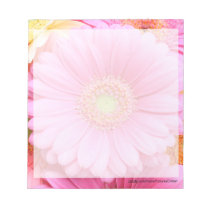 Gerbera - Pink Daisy Notepad notepads