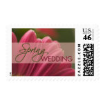 Gerbera Spring Wedding stamps