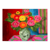 gerberas daisy Bouquet posters by nefera gerberas daisy Bouquet posters