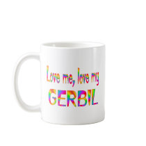 Gerbil Love mugs by AllPetsStore Gerbil Love mugs