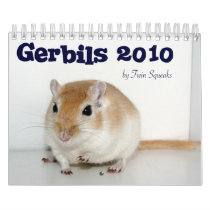 Gerbils 2010 calendars
