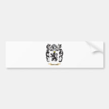Gerhard Coat of Arms (Family Crest) Bumper Stickers