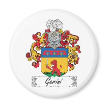 Gerini Family Crest magnets by coatsofarms Gerini Family Crest magnets