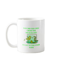 GERM BIOLOGY RESEARCH JOKE MUG