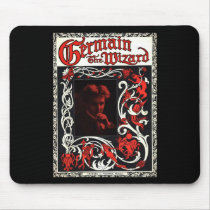 Germain the Wizard Vintage Magician Advertisement mousepads