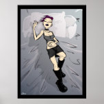 Germaine (Classic Illustration) Poster