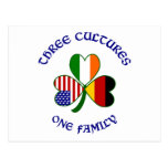 German 3 Cultures Postcards