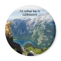 German Alps Magnet