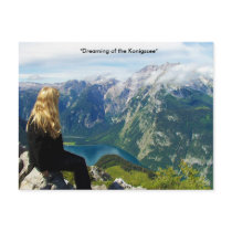 German Alps Post Card