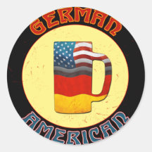 German American Stein Stickers