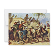 German Artists In Rome By Kaulbach Wilhelm Von (Be Custom Invites