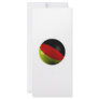 German ball rack card design