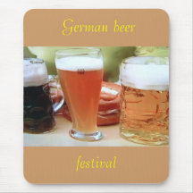German beer, festival mousepad