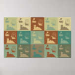 German Board Games Pop Art Print