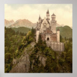 German Castle Neuschwanstein Print