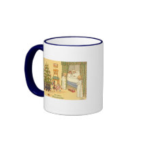 German Christmas Card Mugs