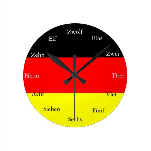 German Clock Zazzle