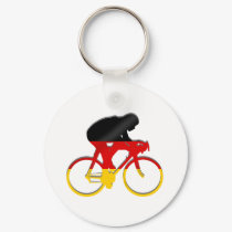 German cycling flag of germany cyclists gear keychains by Funkart German cycling flag of germany cyclists gear keychains